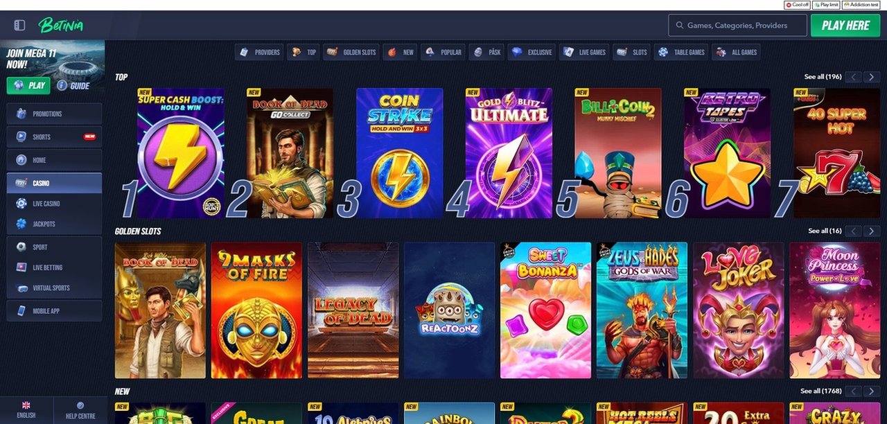 Betinia Casino Casino